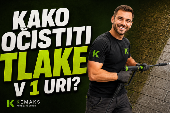 Čiščenje tlakov v 1 uri