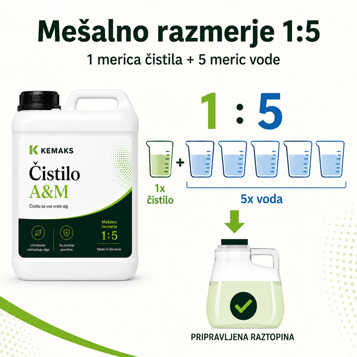A&M čistilo za alge